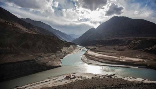 大苏水电站改造印度河河道