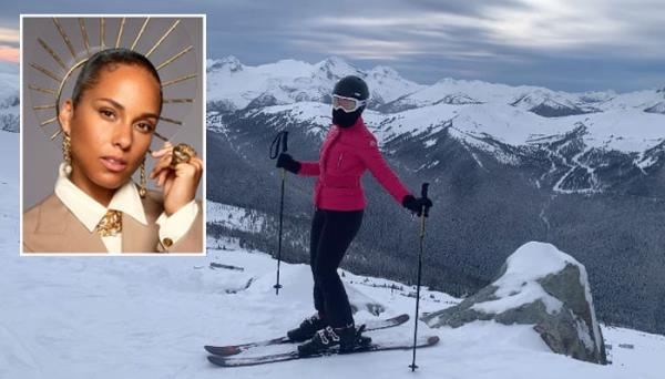 艾丽西亚·凯斯谈到了在家庭滑雪旅行中“征服恐惧”